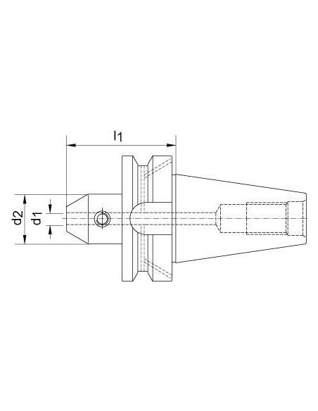 Portafresas JISB6339ADB BT40