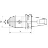 Portabrocas corto R-L BT50