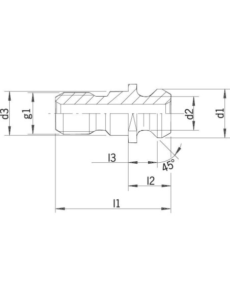 Tirantes ISO 7388II B  refrigeracion interna