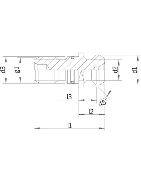 Tirantes ISO 7388II B sellado