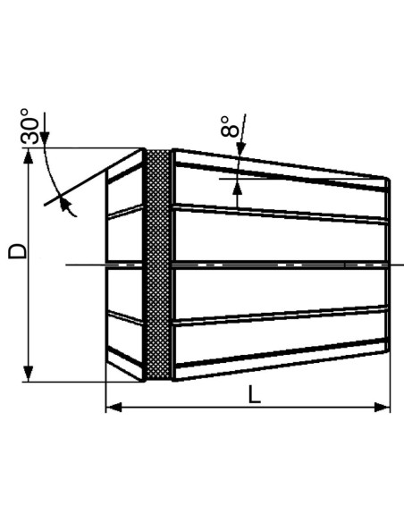 Pinza sujecion DIN6499B HP16