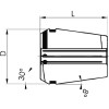 Pinza sujeción DIN6499B HPD25