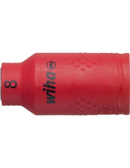 Pieza llave de vaso hexagonal 3/8 pulgadas VDE