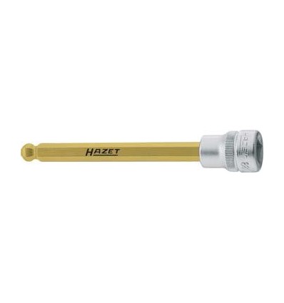Punta para destornillador 3 / 8 pulgadas hembra hexagonal con cabeza esférica