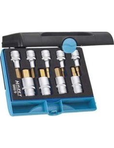Juego puntas destornillador 1 / 2 pulgadas hembra hexagonal