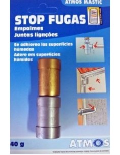 MASILLA TUBERIAS BICOMPONENTE 40 GR PLUMBER SEAL
