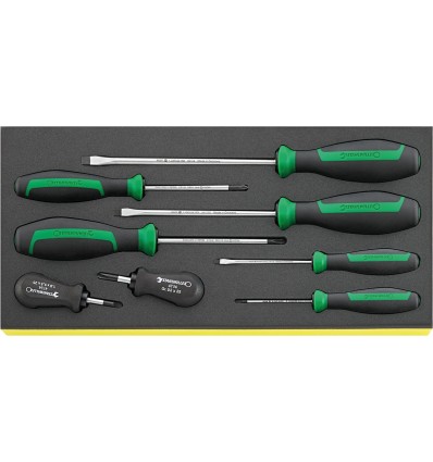 JUEGO DE DESTORNILLADORES EN BANDEJA TCS TCS 4620-4737/8