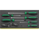 JUEGO DE DESTORNILLADORES EN BANDEJA TCS TCS 4620-4737/8