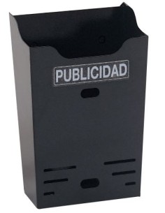 CESTA PUBLICIDAD NEGRA MOD 5 00154