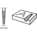 DREMEL 7134 PUNTA DIAMANTADA 2 MM 26157134JA