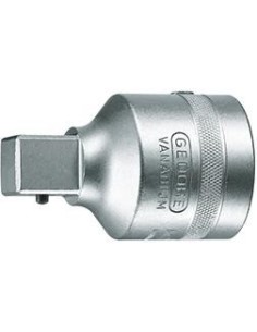 PIEZA REDUCTORA 1. PULGADAS HEMBRA CUADRADA A 3/4 PULGADAS MACHO CUADRADO