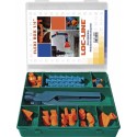JUEGO MANGUERAS PARA REFRIGERANTE FLEXI/BOX 27 PIEZAS 1/4 PULGADAS