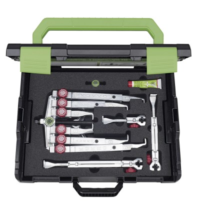 JUEGO DE EXTRACTOR DE RODAMIENTOS UNIVERSALES DE 2 Y 3 PATAS CON AJUSTE RAPIDO (