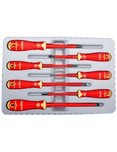 JUEGO 7 DESTORNILLADOR AISLADO 4PLA+PH0+PH1+PH2 M/BIC BAHCOFIT BAHCO