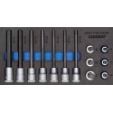 MODULO HERRAMIENTA CT1-3 PUNTAS DE DESTORNILLADOR HEMBRA HEXAGONAL