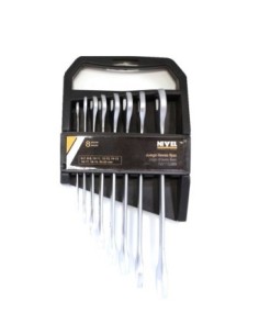 LLAVE FIJA PLANA 06-07-20-22MM C.V. NIVEL 8 PZ