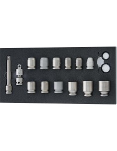 MODULO 2017 1-3 LLAVE DE VASO DE IMPACTO 1/2 PULGADAS