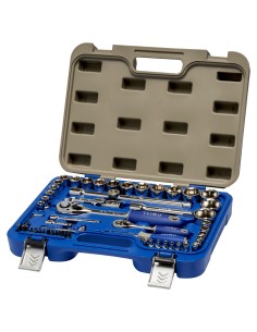 LLAVE VASO HEXAG. 1/2"-1/4" +PUNTAS IRIMO 58 PZ