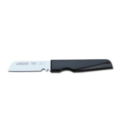 CUCHILLO ELECTRICISTA 90MM INOX MANGO PLASTICO NEGRO INOX