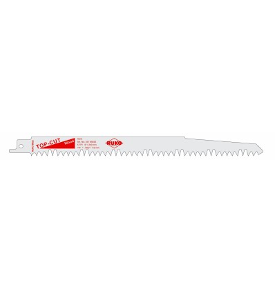 PACK DE 5 SIERRAS DE SABLE HCS ACERO (BOSCH S 1531 L) LARGO 240 MM PASO 4/6,5 MM