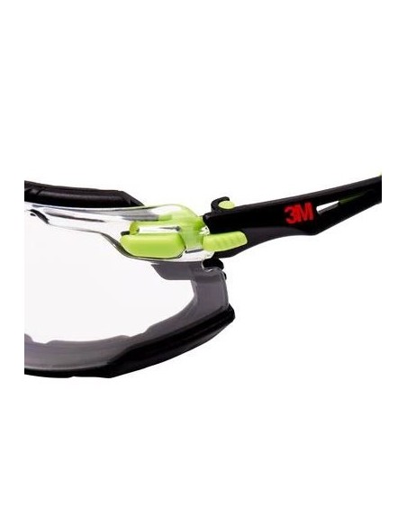 GAFA SOLUS 1000 VERDE/NEGRA LENTE INCOLORA AR/AE SCOTCHGARD (K Y N) S1201SGAF-KT