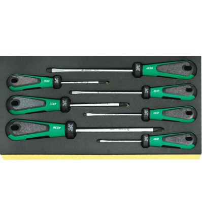 JUEGO DE DESTORNILLADORES 3K-DRALL TCS 4820/4830
