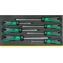 JUEGO DE DESTORNILLADORES 3K-DRALL TCS 4820/4830