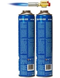 SOPLETE A GAS CARTUCHO PIEZO 2C EASYFIRE SUPER EGO