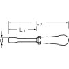 DESTORNILLADOR PORTA-PUNTAS 1/4" MANGO BI-MATERIA 4000-2K