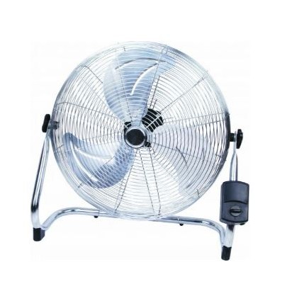 VENTILADOR/SUELO DFCF20 550MM CROMO 140W