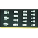 BANDEJA TCS C/ JGO. DE BOCAS DE LLAVE DE VASO 1/2" TCS 52/17