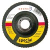 disco de laminas abrasivas zirconio base abombada G-AZ-A 180mm