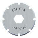 PACK DE 2 CUCHILLAS CIRCULARES PERFORADORA 18X0,3 MM PLATEADAS