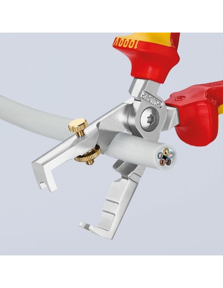 PELACABLES-CORTACABLES VDE CON MANGO VARIOS COMPONENTES 180MM QMM