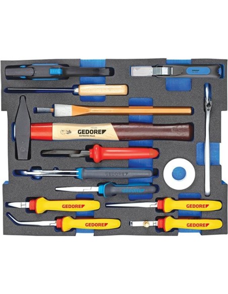SURTIDO HERRAMIENTAS CON L-BOXX 136 ELECTRICISTA 36 UNIDADES