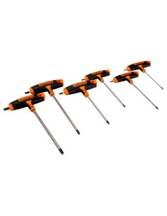 JUEGO 6 DESTORNILLADORES TORX MANGO T 903T-2