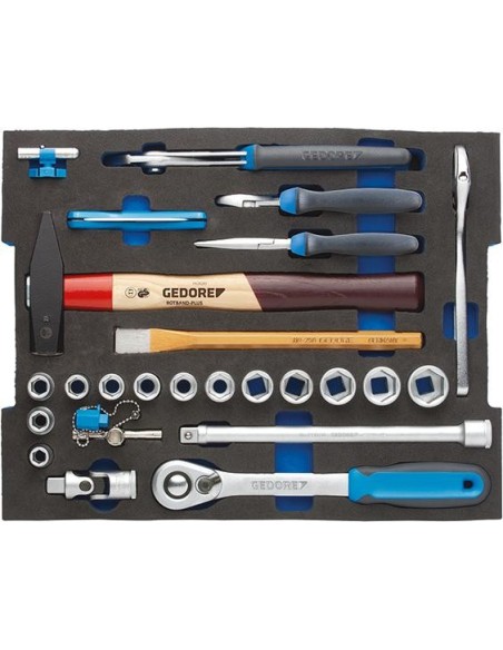 SURTIDO HERRAMIENTAS CON L-BOXX 136 ARTESANIA 58 UNIDADES