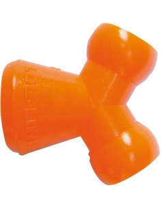 EMPALME EN Y 2 PIEZAS PARA TUBO REFRIGERANTE 1/4 PULGADAS