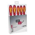 JUEGO 5 DESTORNILLADORES ELEC.1000V MAXX VDE (PL/PH)