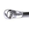 Llave de estrella 2 bocas acodadas cromada