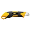CUTTER CON BLOQUEO MANUAL Y CUCHILLA EXCEL BLACK DE 18 MM