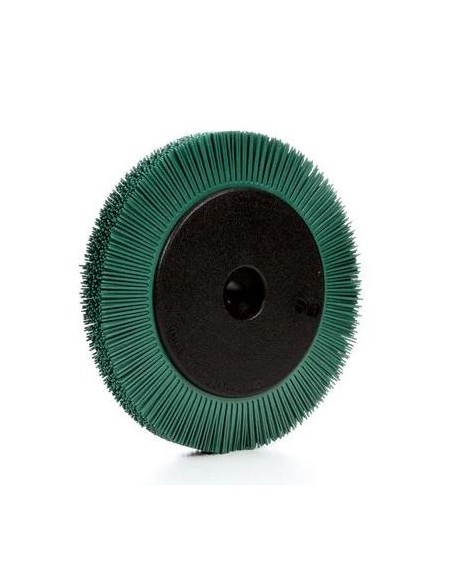 CEPILLO SCOTCH-BRITE BRISTLE C BB-ZB 152MMX11MMX25MM P80 CON ADAPTADOR AMARILLO