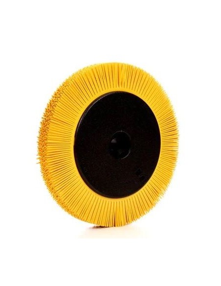 CEPILLO SCOTCH-BRITE BRISTLE C BB-ZB 152MMX11MMX25MM P80 CON ADAPTADOR AMARILLO