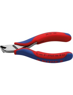 ALICATES DE CORTE OBLICUO FRONTAL ELECTRONICA CON PEQUEÑAUEÑO BISEL 120MM