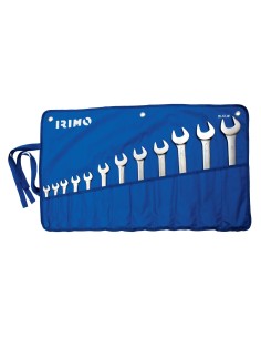 JUEGO 12 LLAVES COMBINADAS 10-32 EN BOLSA ENROLLABLE