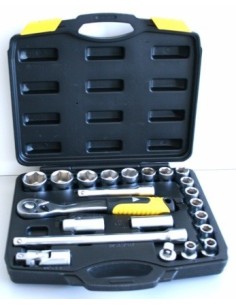 LLAVE VASO HEXAG. 1/2" 72 DIENT. C.V. NIVEL 22 PZ