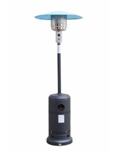 ESTUFA GAS EXT 221CM ALTURA 13KW 813MM.DIAM. CHAPA NE NATUUR