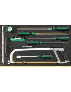 BANDEJA TCS CON INSTRUMENTOS DE MEDICION TCS 12025-13110/11