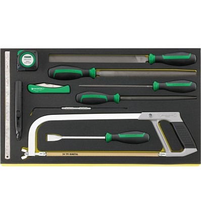 BANDEJA TCS CON INSTRUMENTOS DE MEDICION TCS 12025-13110/11