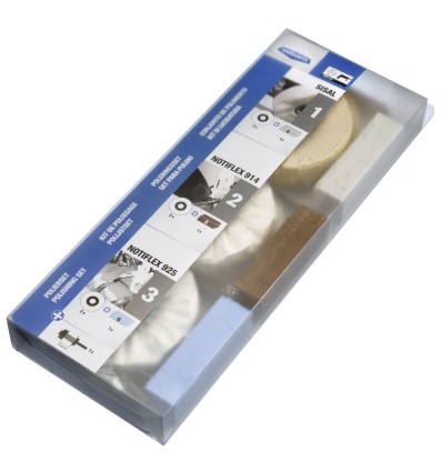 KIT DE PULIDO 10 PIEZAS PARA 4.000 (R.P.M)